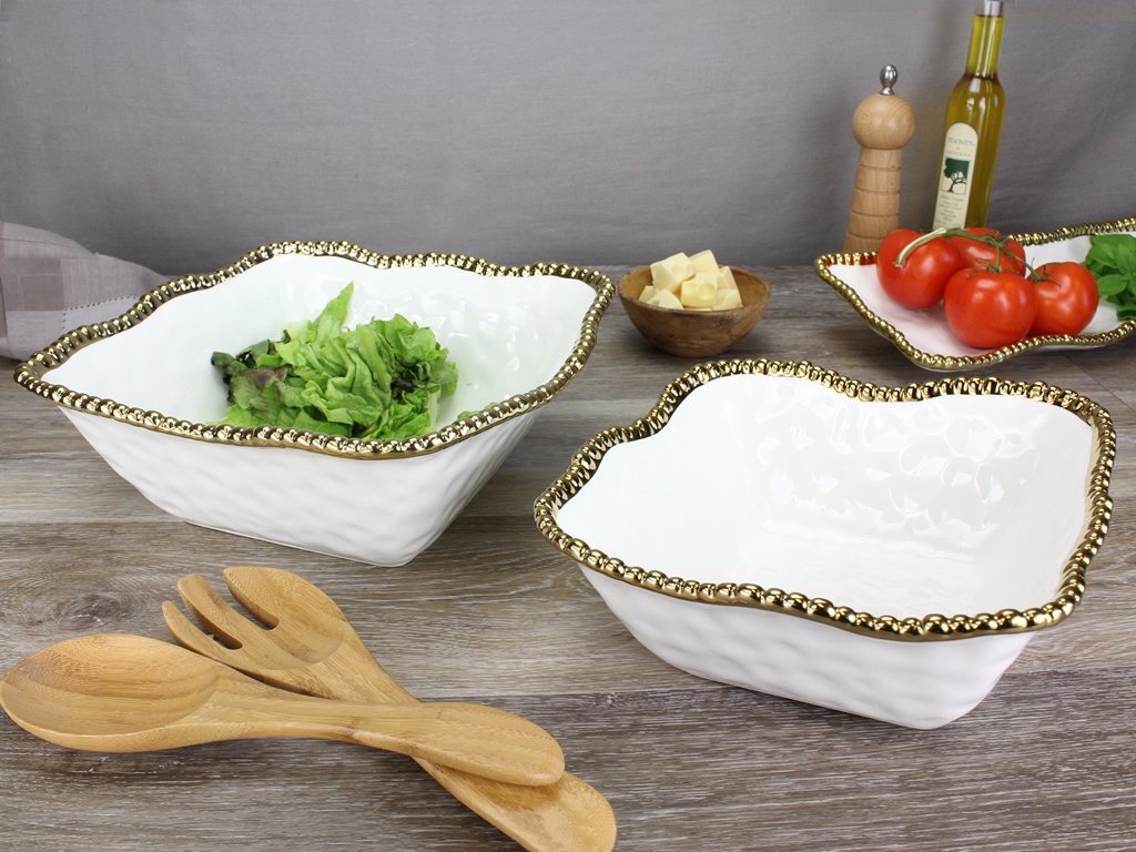 Pampa Bay serving pieces at Consign Couture